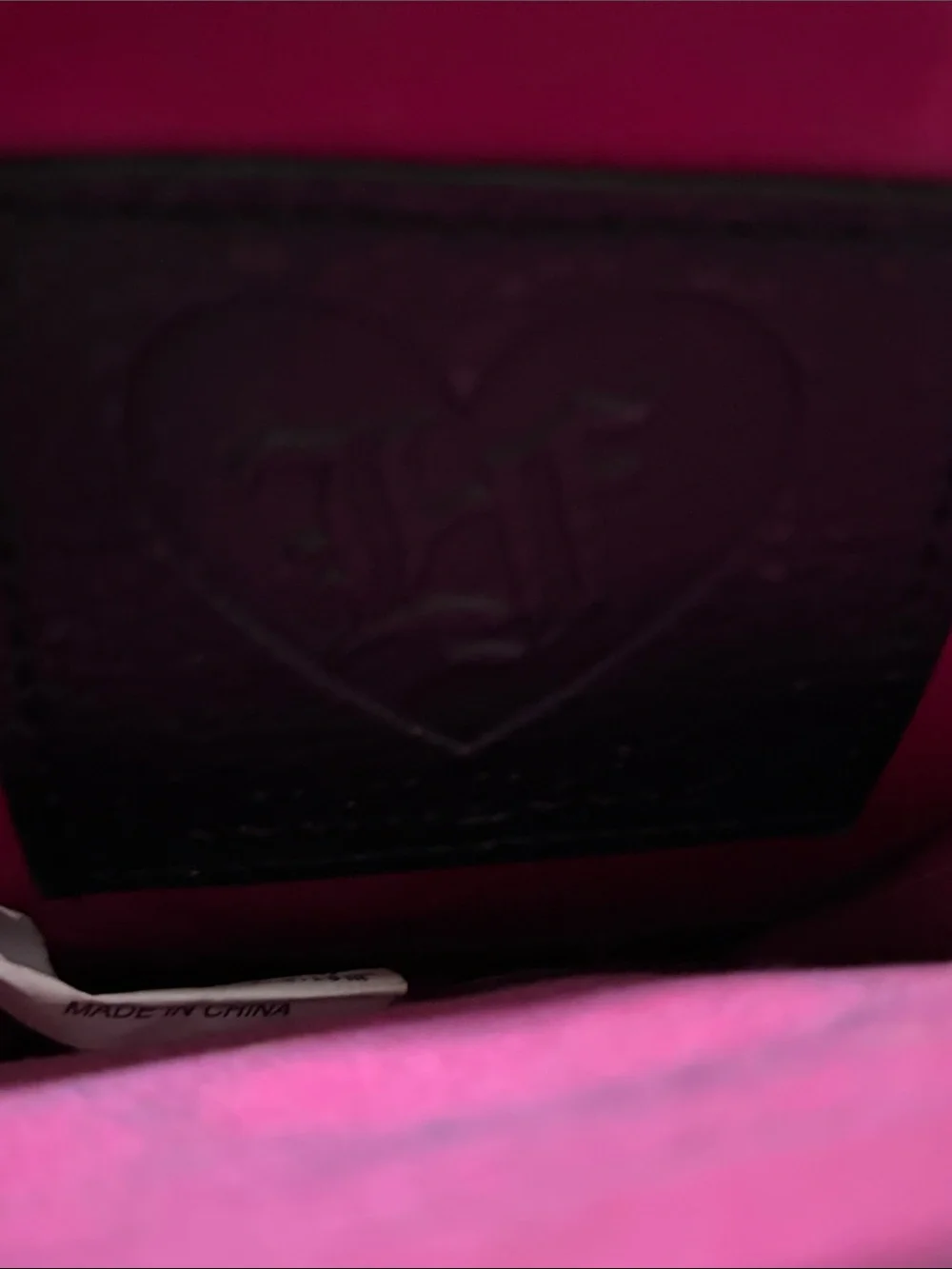 Loungefly Black Sugar Skull Embroidered Coin Purse with Pink & Yellow Accents